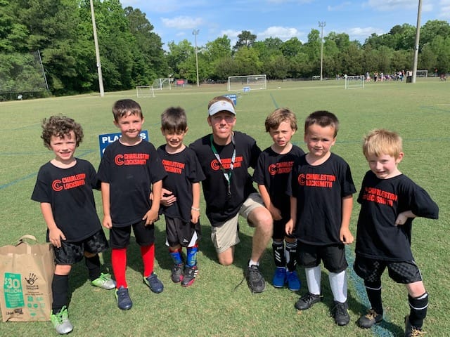 Charleston Locksmith Pro sponsoring the West Ashley Youth Soccer Team