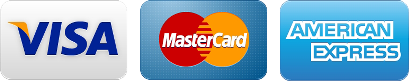 We Accepts Credit Cards