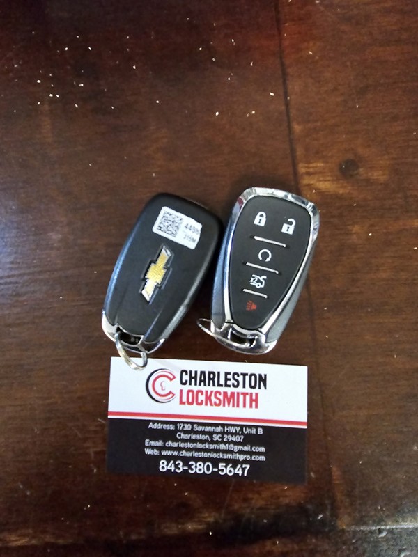 Chevrolet key replacement in charleston