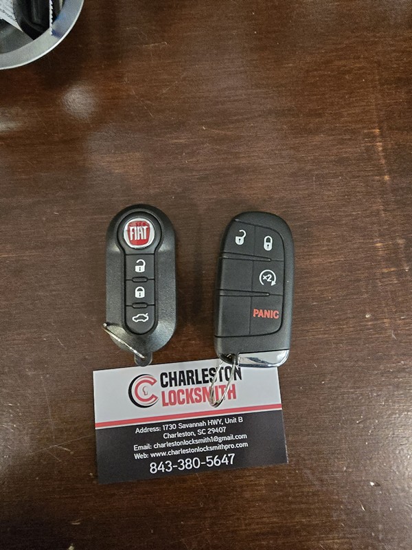 Fiat key replacement in charleston