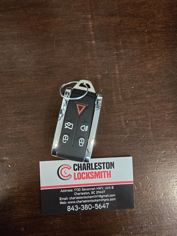 Jaguar key replacement service in charleston sc