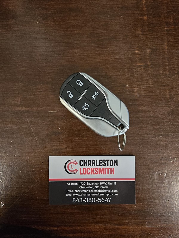 Maserati key replacment in charleston sc