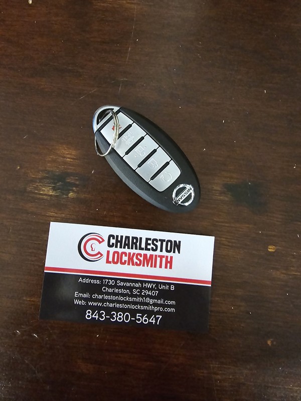 Nissan car key replacement in charleston sc