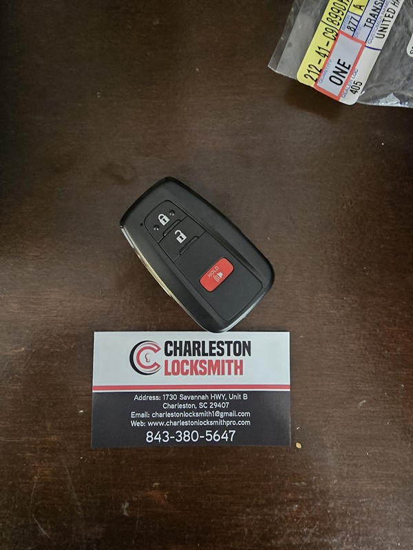 Toyota key replacement in charleston