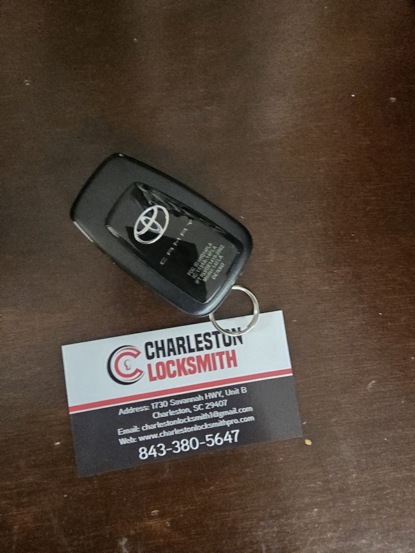 charleston locksmith Toyota service