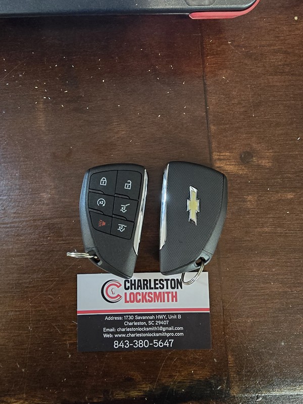 lost Chevrolet key in charleston sc