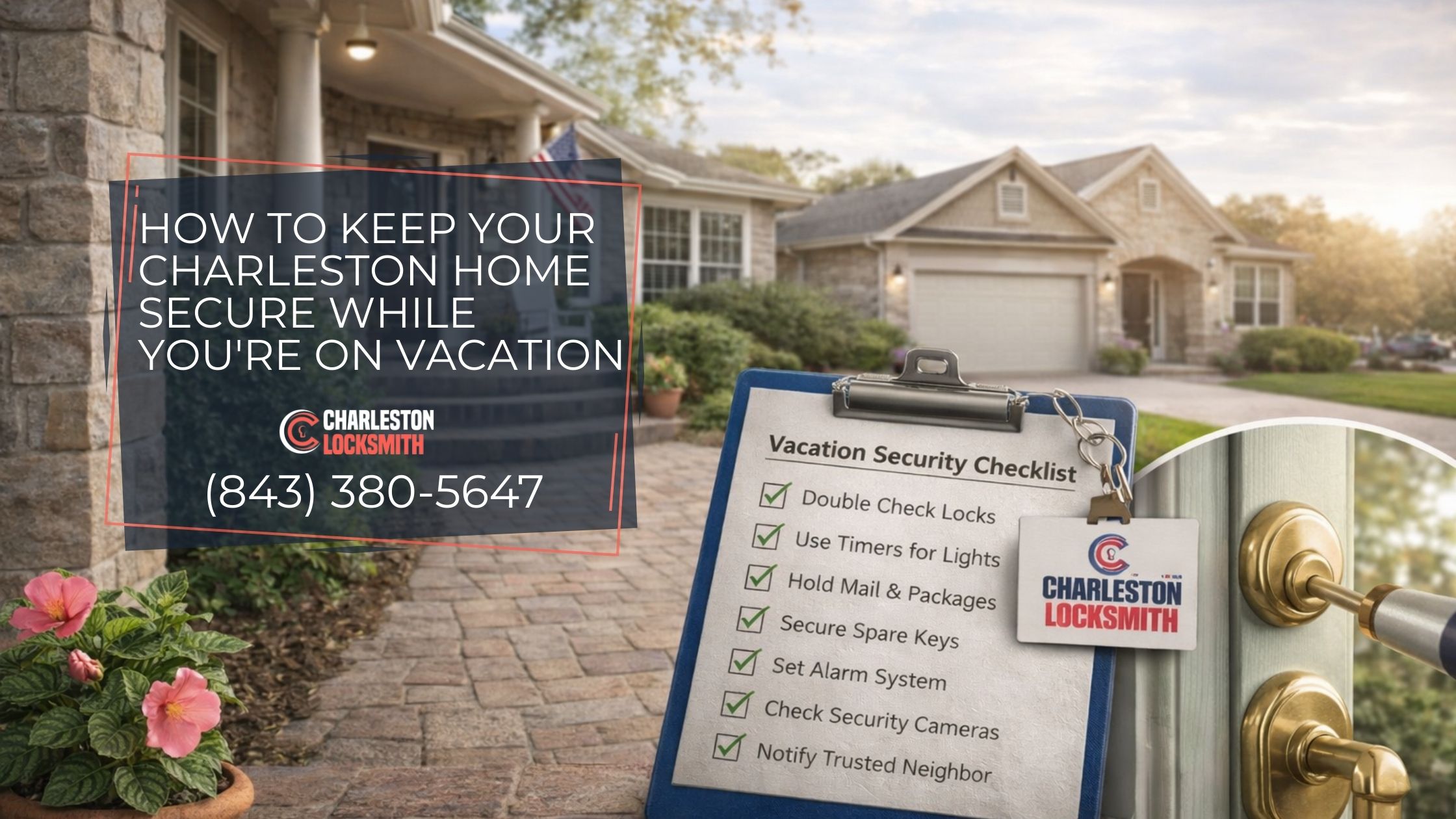 How To Keep Your Charleston Home Secure While You’re On Vacation