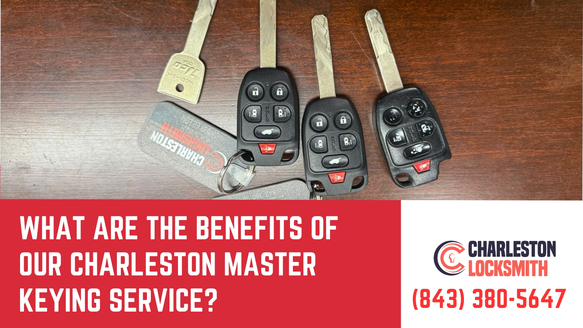 What are the benefits of our Charleston master keying service?