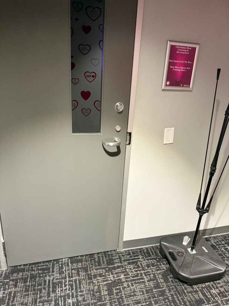 T-Mobile commercial lock installation Charleston