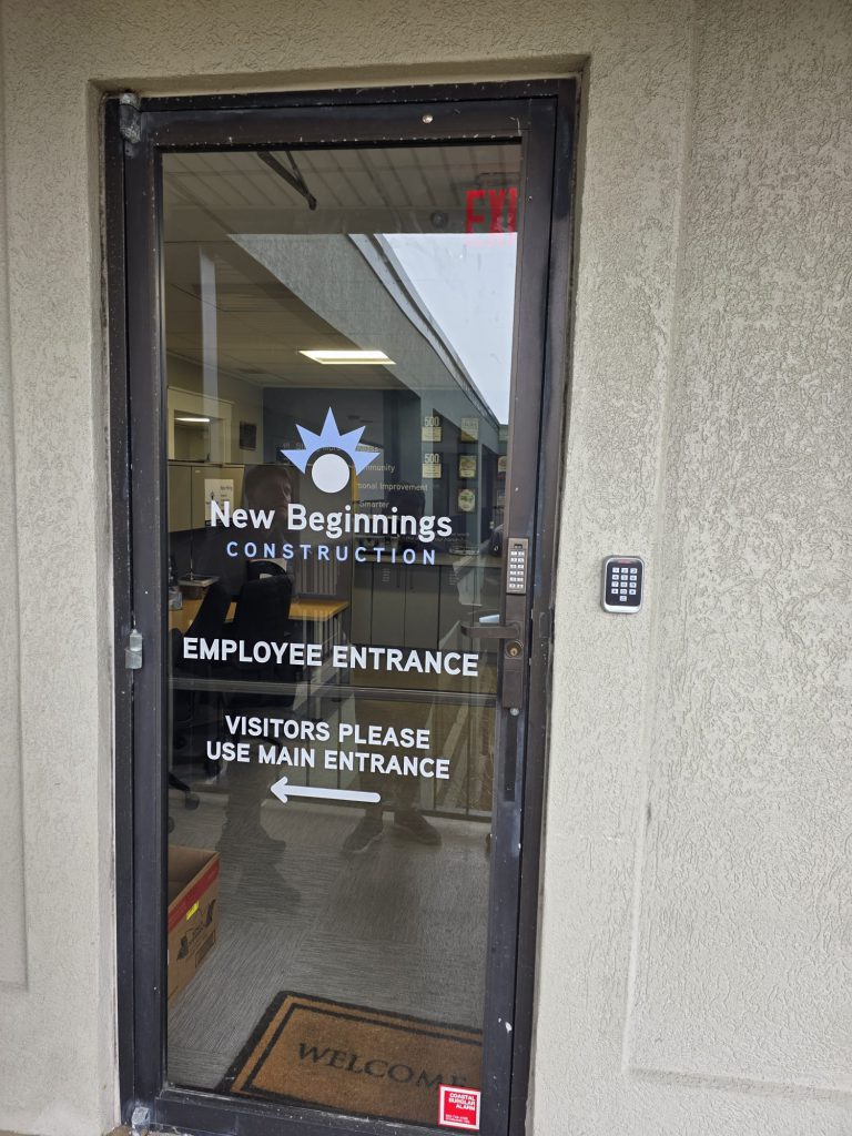 Commercial new lock installation construction company Charleston