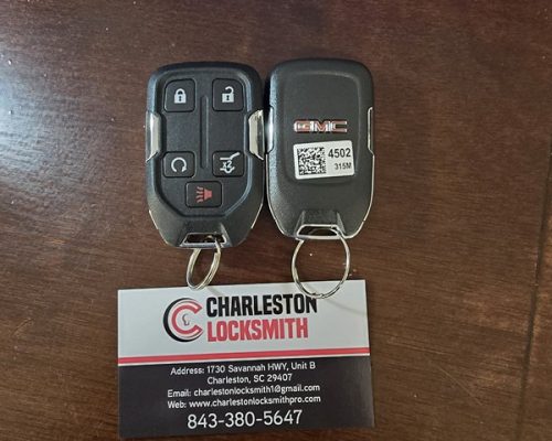 GMC key replacement in charleston sc