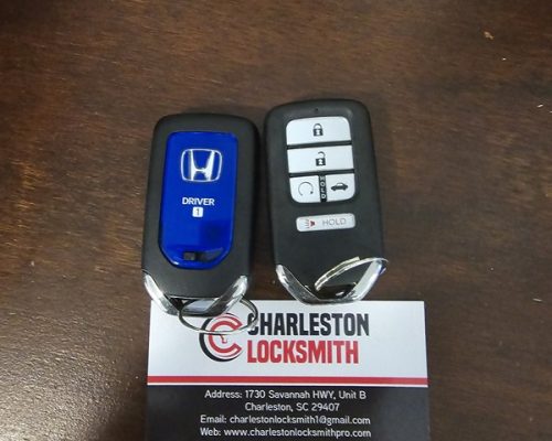 Honda key replacement in charleston sc