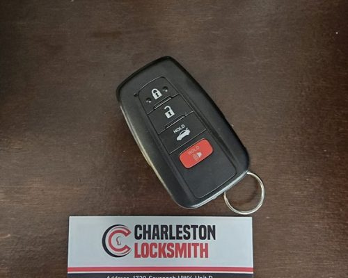 lost Toyota key in charleston area